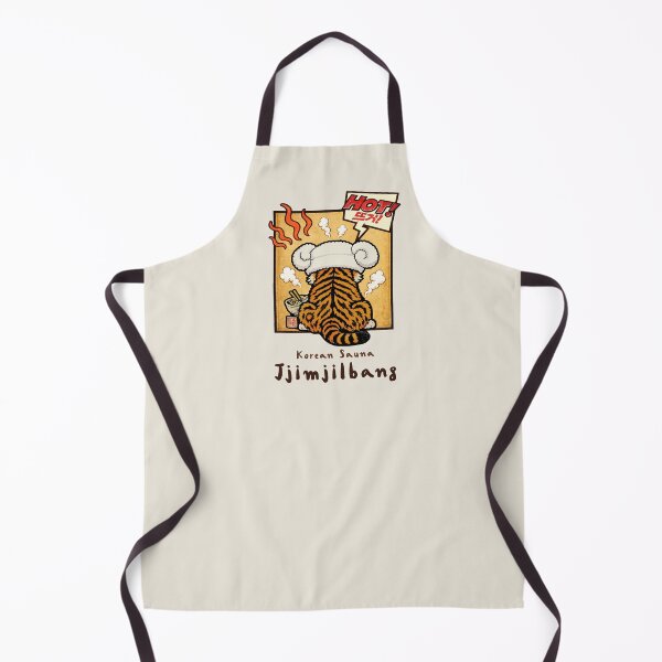 Item preview, Korean Sauna Jjimjilbang Tiger – Hot & Cozy Korean Culture Vintage Graphic Design designed and sold by Namidesignkr.