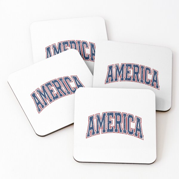 Item preview, Distressed Retro America Sports Font Art designed and sold by Paper Drip.