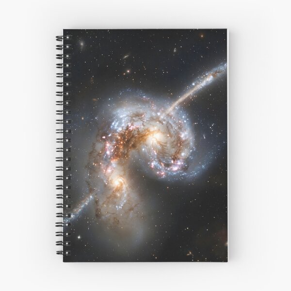 Item preview, Majestic Colliding Galaxies Deep Space Cosmic Art designed and sold by novadawy.