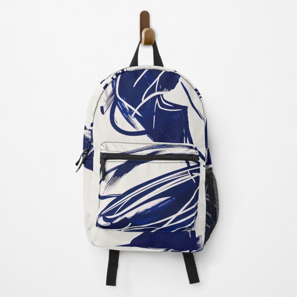 Item preview, British woman - Blue Abstract Art designed and sold by shadow-bloom.