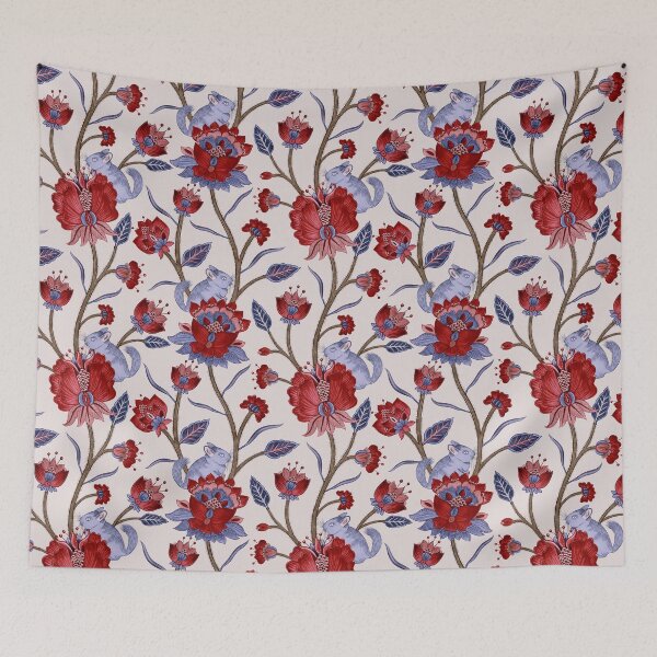 Item preview, "Chintzchilla" Chinchilla Chintz designed and sold by somecallmebeth.