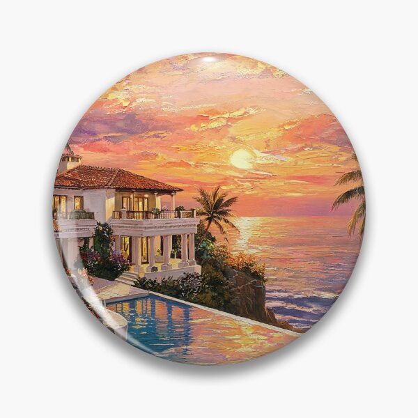 Item preview, Sunset View from Luxury Villa designed and sold by BrickByDream.