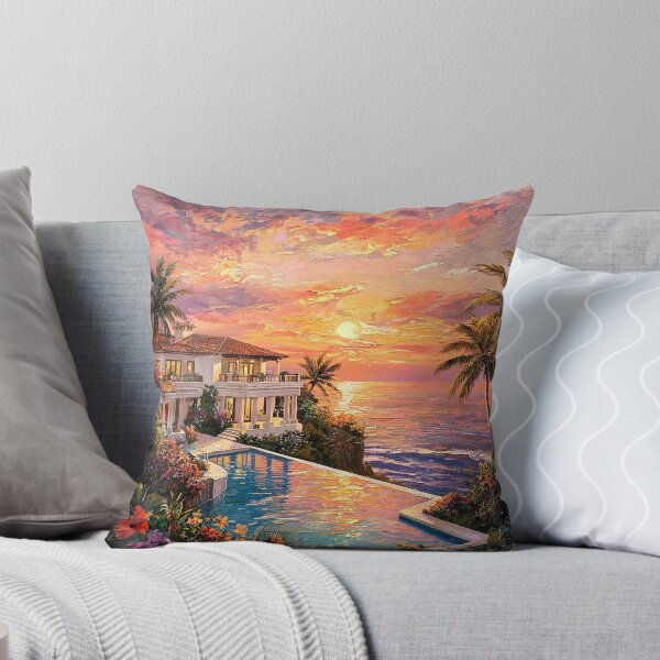 Item preview, Sunset View from Luxury Villa designed and sold by BrickByDream.