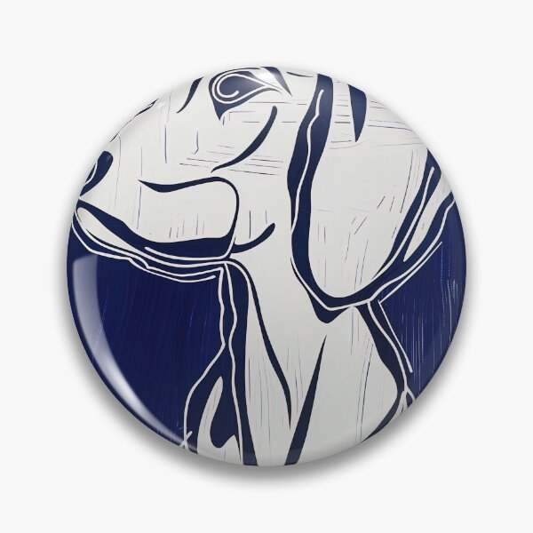 Item preview, Brittany Spaniel - Blue Abstract Art designed and sold by shadow-bloom.
