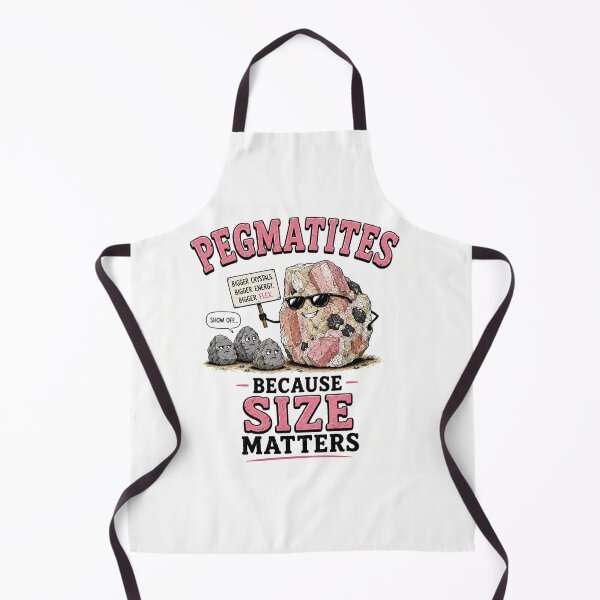 Item preview, Pegmatites - Because Size Matters (Geology Pun) designed and sold by alexa----h.