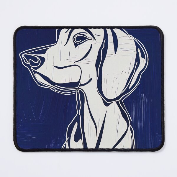 Item preview, Brittany Spaniel - Blue Abstract Art designed and sold by shadow-bloom.