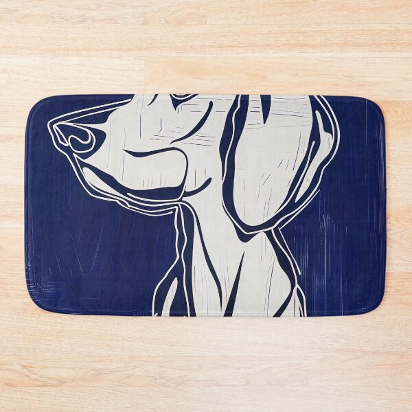 Item preview, Brittany Spaniel - Blue Abstract Art designed and sold by shadow-bloom.