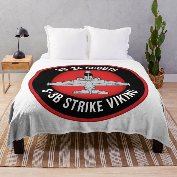 Item preview, VS-24 Scouts S-3B Strike Viking Squadron Emblem designed and sold by CharlieDesings.