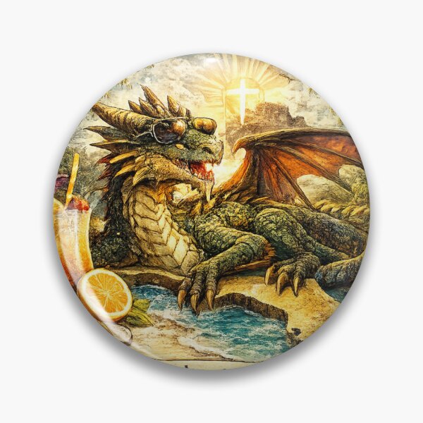 Item preview, Florida Dragon | Sunshine Saltwater Shenanigans designed and sold by ButterflyHolly Resource.