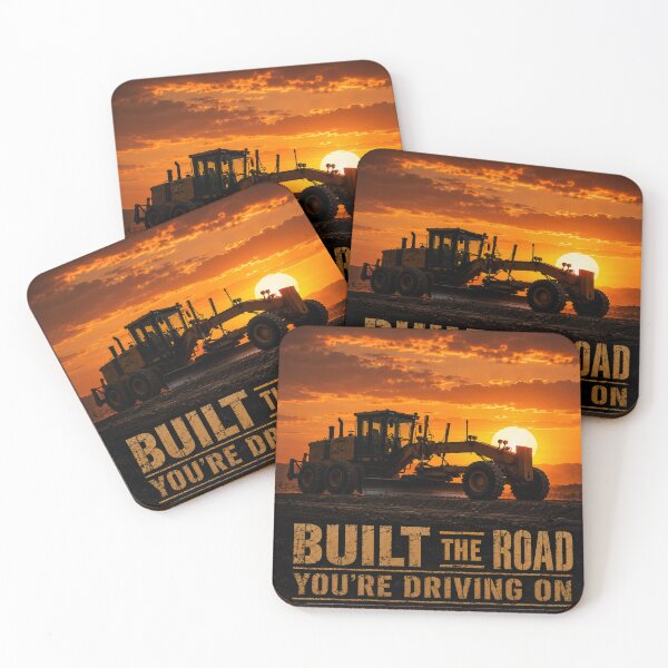 Item preview, Build The Road You're Driving On Motor Grader Operator Construction Design designed and sold by kakmi-art.
