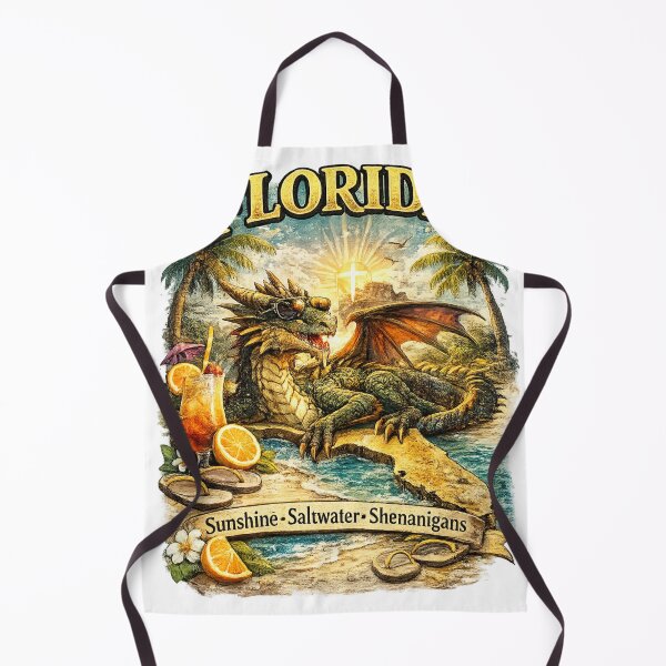 Item preview, Florida Dragon | Sunshine Saltwater Shenanigans designed and sold by ButterflyHolly Resource.