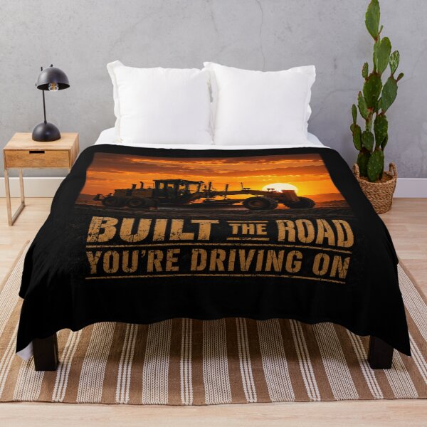 Item preview, Build The Road You're Driving On Motor Grader Operator Construction Design designed and sold by kakmi-art.