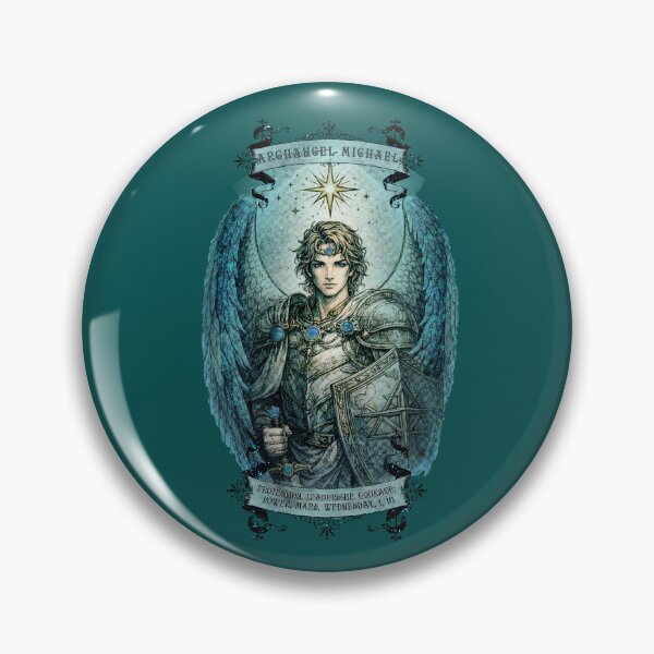 Item preview, Beautiful Archangel Michael - Royal Blue Green - Visualise Invisible designed and sold by VisualiseIt.