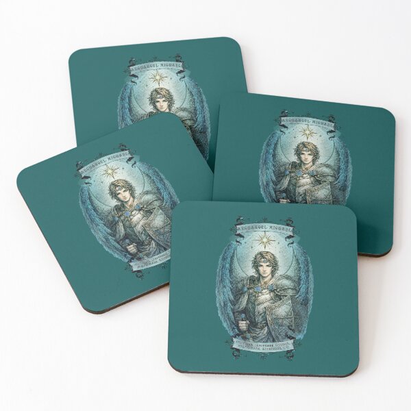 Item preview, Beautiful Archangel Michael - Royal Blue Green - Visualise Invisible designed and sold by VisualiseIt.