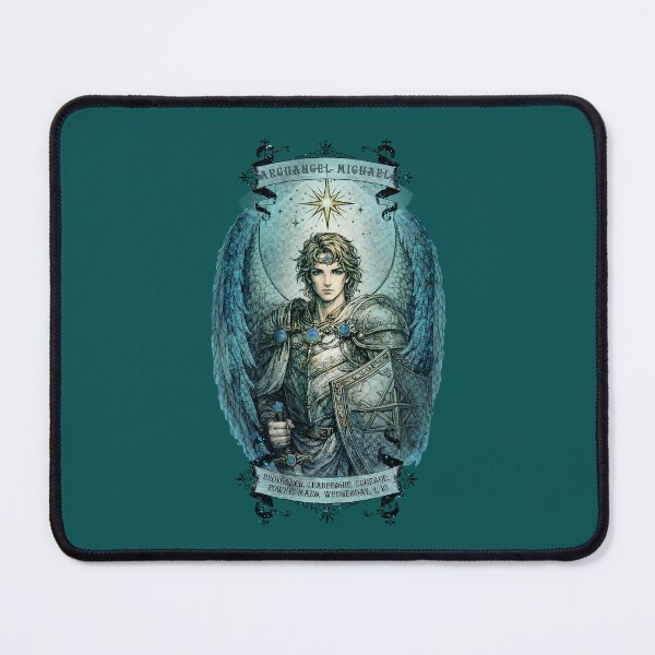 Item preview, Beautiful Archangel Michael - Royal Blue Green - Visualise Invisible designed and sold by VisualiseIt.