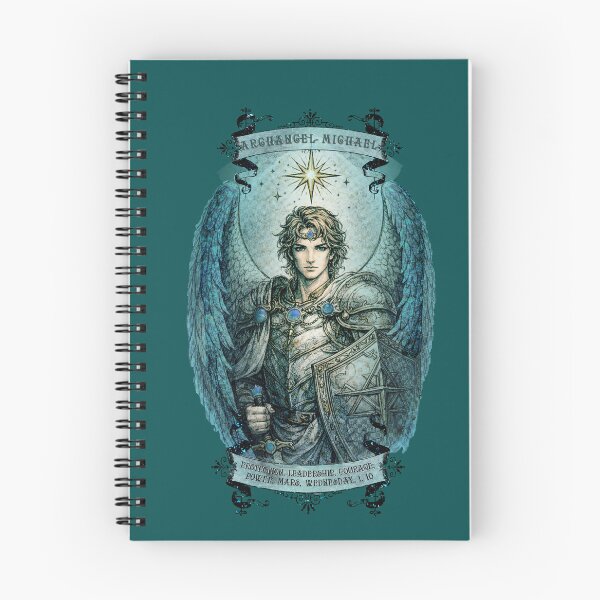 Item preview, Beautiful Archangel Michael - Royal Blue Green - Visualise Invisible designed and sold by VisualiseIt.