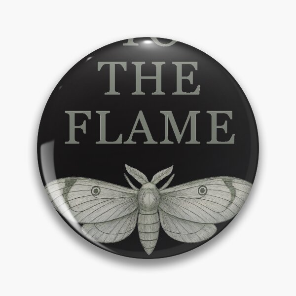 Item preview, Moth To The Flame Dark Aesthetic Graphic Tee designed and sold by DarkDroppp.