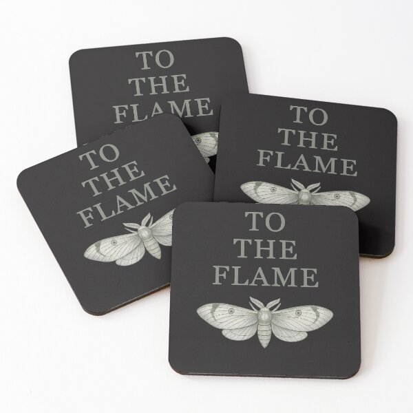 Item preview, Moth To The Flame Dark Aesthetic Graphic Tee designed and sold by DarkDroppp.