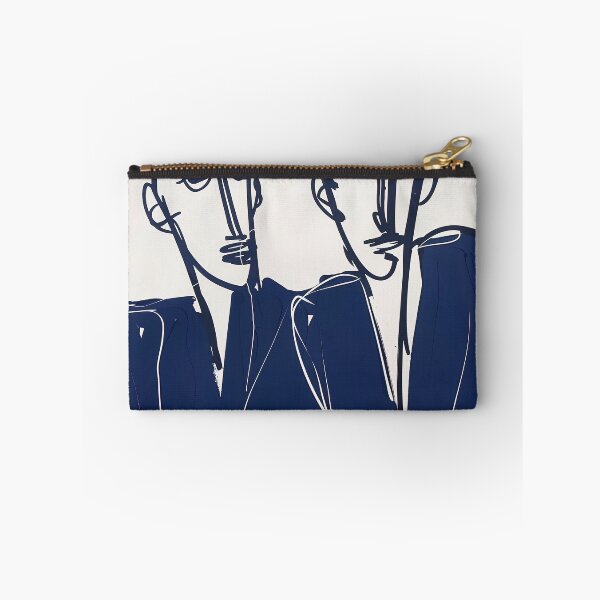 Item preview, Brothers - Blue Abstract Art designed and sold by shadow-bloom.