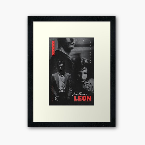 Léon: The Professional Framed Art Print