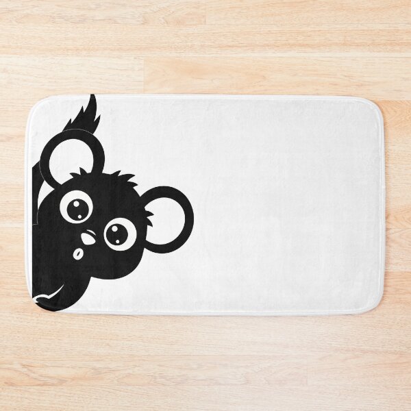 Item preview, Very Cute Peeking Mouse Sticker - Kawaii Peekaboo Surprised Rat Silhouette Minimalist Corner Rodent Wall Art designed and sold by BestChoiceService.