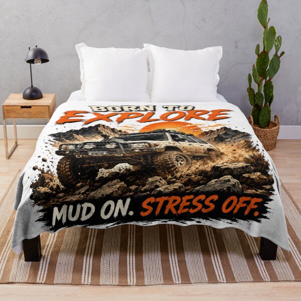 Item preview, Weekend Warrior 4x4 – Mud Dust Off-Road Adventure Gift designed and sold by Holiday-Hunter.