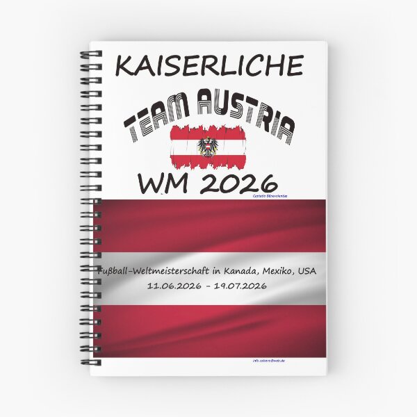 Item preview, Austria Österreich Fan T‑Shirt WM 2026 outfit designed and sold by cabevo.