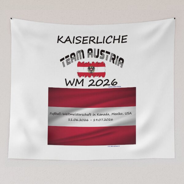 Item preview, Austria Österreich Fan T‑Shirt WM 2026 outfit designed and sold by cabevo.