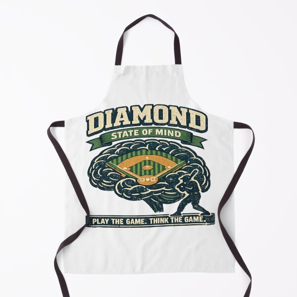 Item preview, Diamond State of Mind Baseball Brain designed and sold by Dresut.