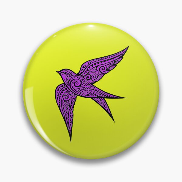 Item preview, Polynesian Purple Swallow – Symbol of Safe Travel & Hope designed and sold by shorethings.