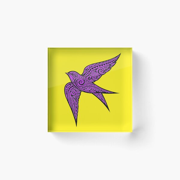 Item preview, Polynesian Purple Swallow – Symbol of Safe Travel & Hope designed and sold by shorethings.