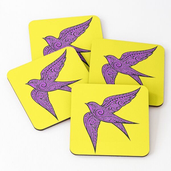 Item preview, Polynesian Purple Swallow – Symbol of Safe Travel & Hope designed and sold by shorethings.