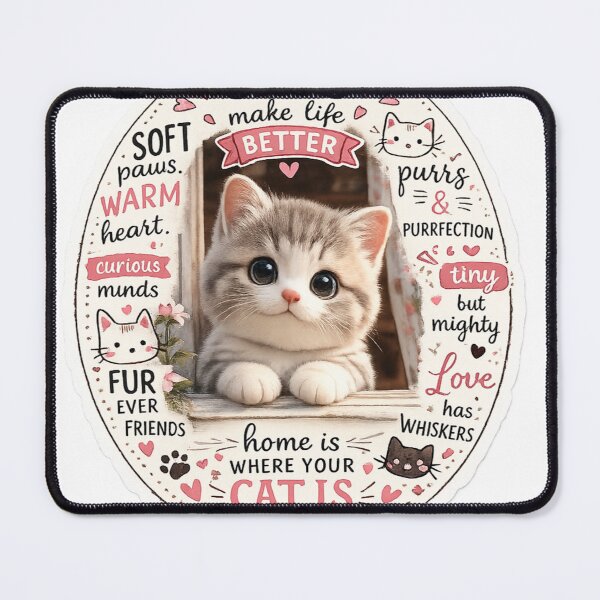 Item preview, Cute kitten designed and sold by Dustfairy9876.