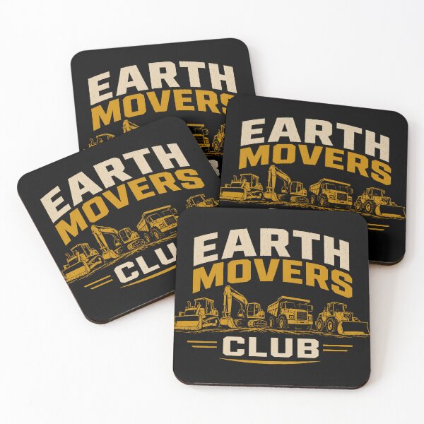 Item preview, Earth Movers Club Heavy Equipment Construction Operator Design designed and sold by kakmi-art.