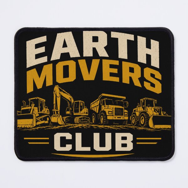 Item preview, Earth Movers Club Heavy Equipment Construction Operator Design designed and sold by kakmi-art.