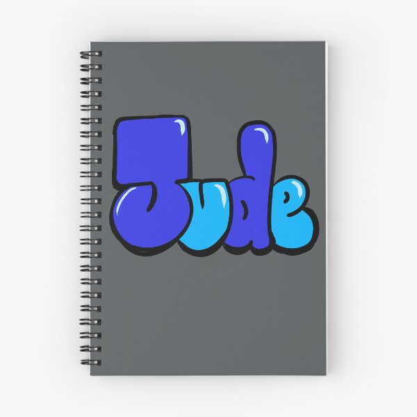 Item preview, Jude Name Art Retro 70s Typography Vintage Bubble Letters designed and sold by Artonmytee.
