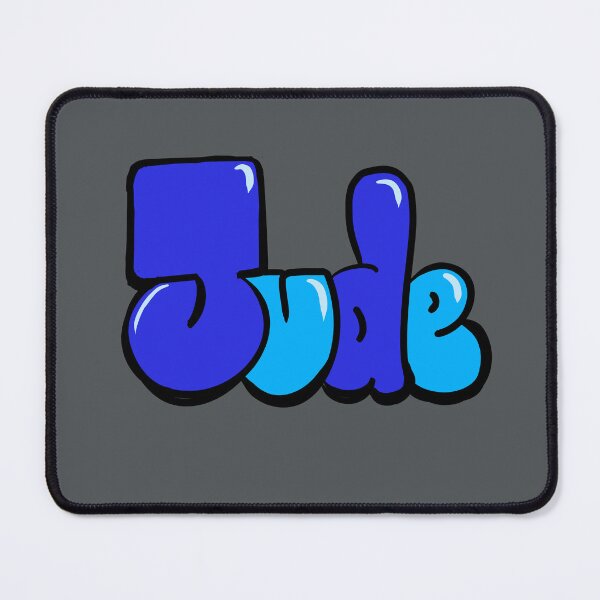 Item preview, Jude Name Art Retro 70s Typography Vintage Bubble Letters designed and sold by Artonmytee.