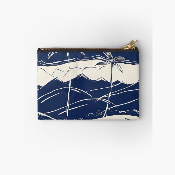 Item preview, Brunei landscape - Blue Abstract Art designed and sold by shadow-bloom.