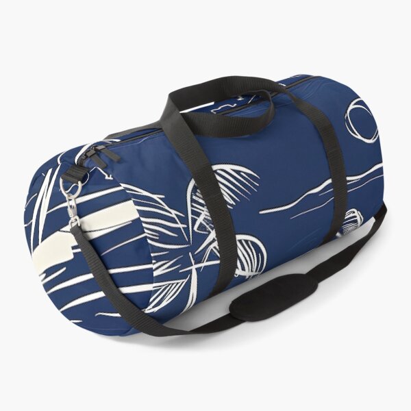 Item preview, Brunei landscape - Blue Abstract Art designed and sold by shadow-bloom.