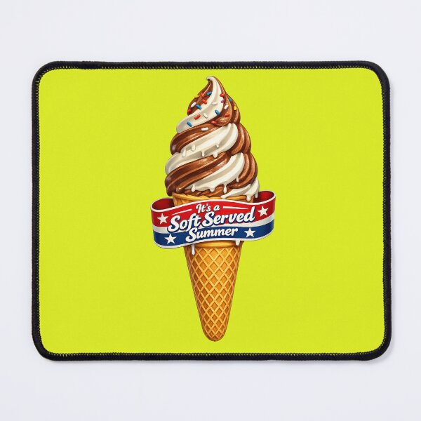 Item preview, It’s a Soft Served Summer - Ice Cream Cone designed and sold by shorethings.