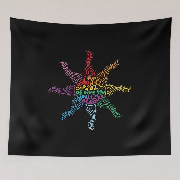 Item preview, Capable Sunshine - Rainbow / Pride designed and sold by Tim Veiga.