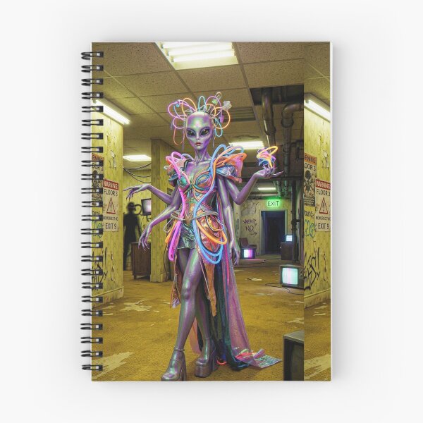 Item preview, The Neon Void Weaver designed and sold by Static Youth.