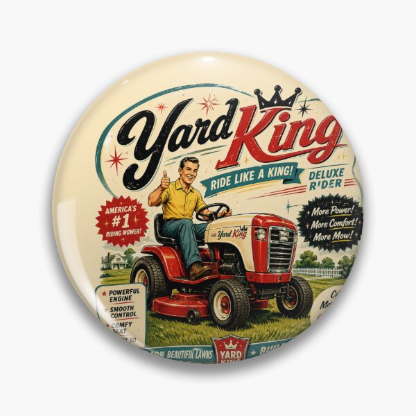Item preview, Vintage (and fictitous) Cleaning Product: Yard King designed and sold by Rue Market.
