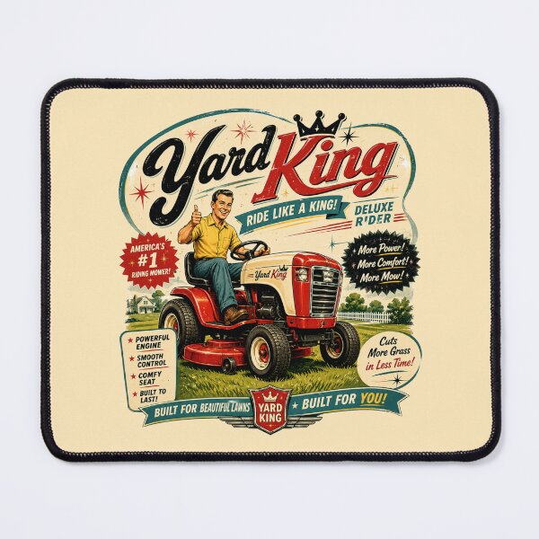 Item preview, Vintage (and fictitous) Cleaning Product: Yard King designed and sold by Rue Market.