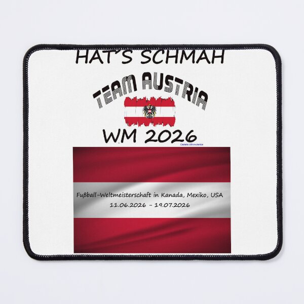 Item preview, Austria Österreich Fan T‑Shirt WM 2026 outfit designed and sold by cabevo.
