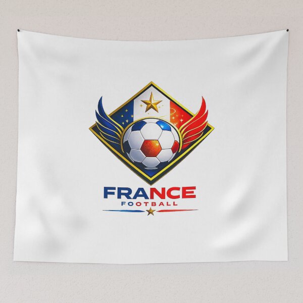 Item preview, France Football Ultra Modern Minimal Soccer Design designed and sold by TKOprintdesigns.