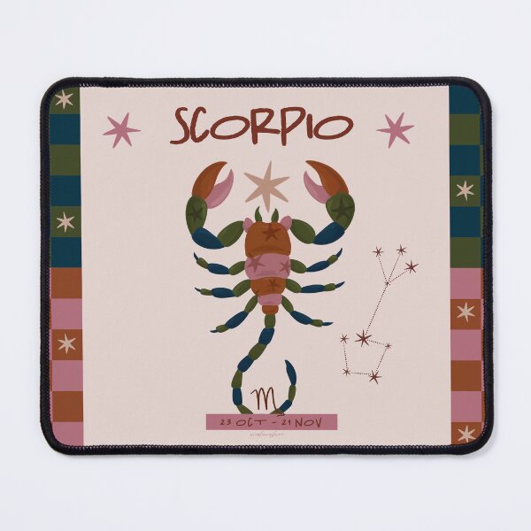 Item preview, Scorpio Zodiac – Celestial Astrology Illustration designed and sold by prikanashiro.