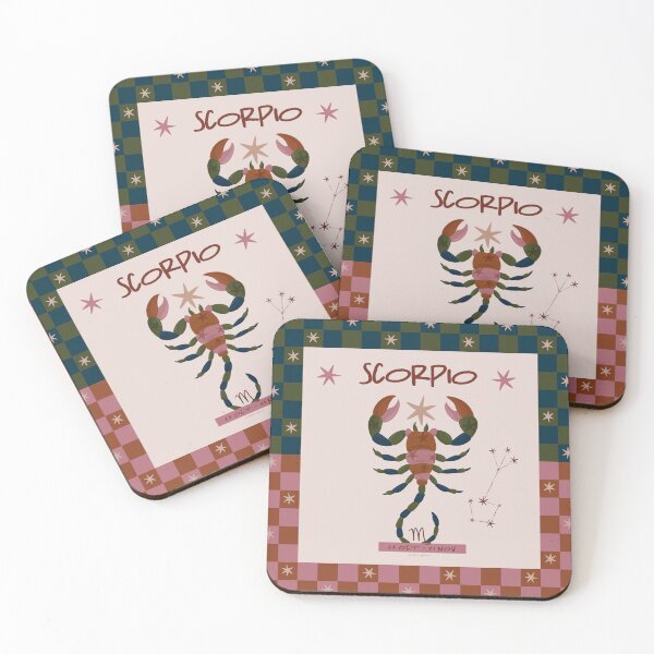 Item preview, Scorpio Zodiac – Celestial Astrology Illustration  designed and sold by prikanashiro.