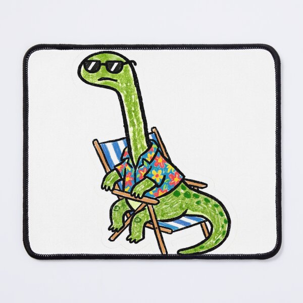 Item preview, Copy of Rex dinosaur wearing beach clothes designed and sold by Emma0015.