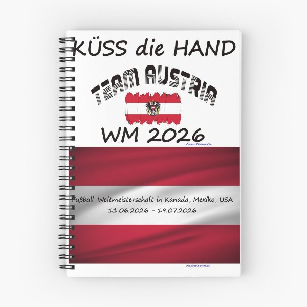 Item preview, Austria Österreich Fan T‑Shirt WM 2026 outfit designed and sold by cabevo.